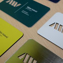 Laser Cut And Engraved Business Cards In Plastic, Metal And Paper