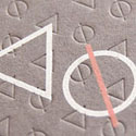 Textured Letterpress Business Card Design For A Graphic Designer