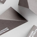 Clever Business Card For An Architect Becomes 3D With Just One Fold