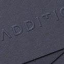 Clever Logotype On An Embossed Letterpress Business Card