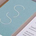 Understated But Highly Effective Pastel Minimalist Business Card Design