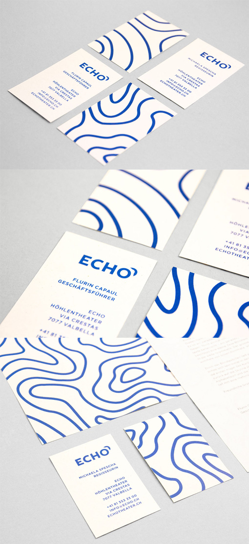 Simple And Stunning One Colour Business Card Design