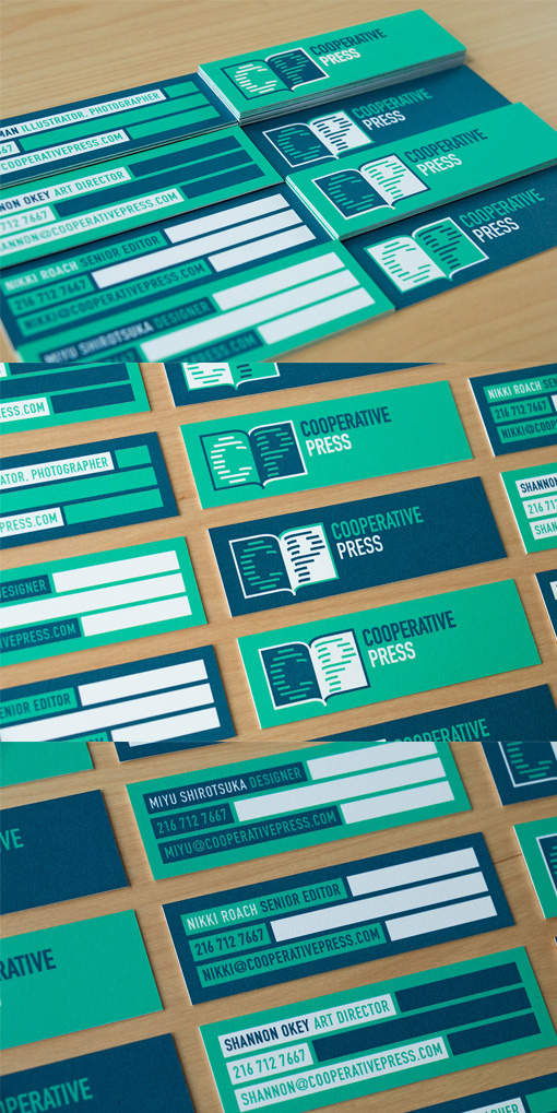 Stylish Business Card Design For A Publishing Company