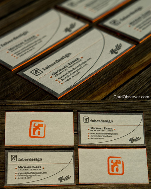 Cool Faber Design Business Card