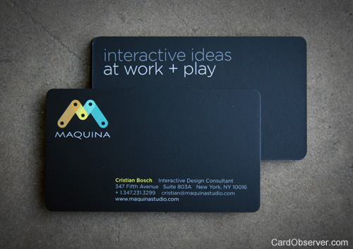 Maquina Design Business Card