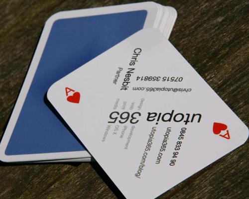 Ace of Hearts Business Card