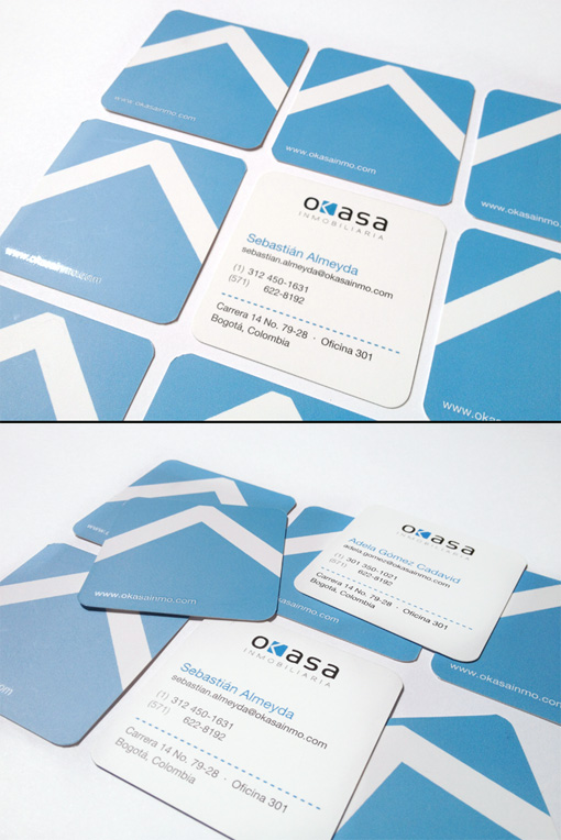 Square Real Estate Business Cards