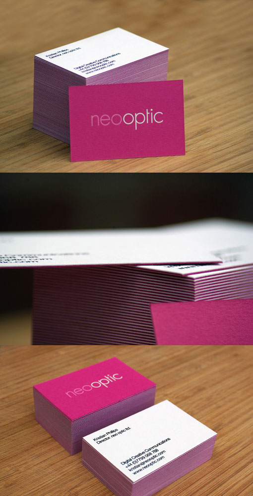 Pink Letterpress