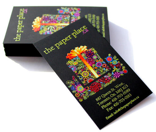 Colorful Cool Business Card