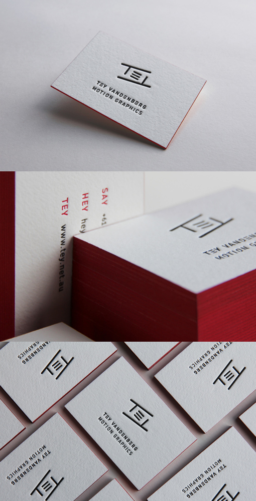 Motion Graphics Business Card
